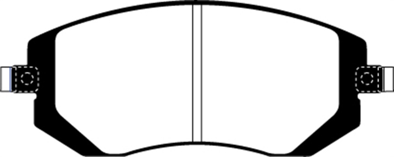 EBC Yellowstuff Front Brake Pads for 2005-2007 Subaru Legacy and Saab 9-2X 2.0 Turbo - Part Number DP41661R - Image 2