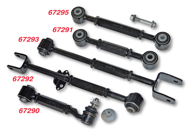 SPC Performance Honda/Acura Rear Adjustable Arms Set of 5 for 2003-2007 Accord and TSX - Image 5