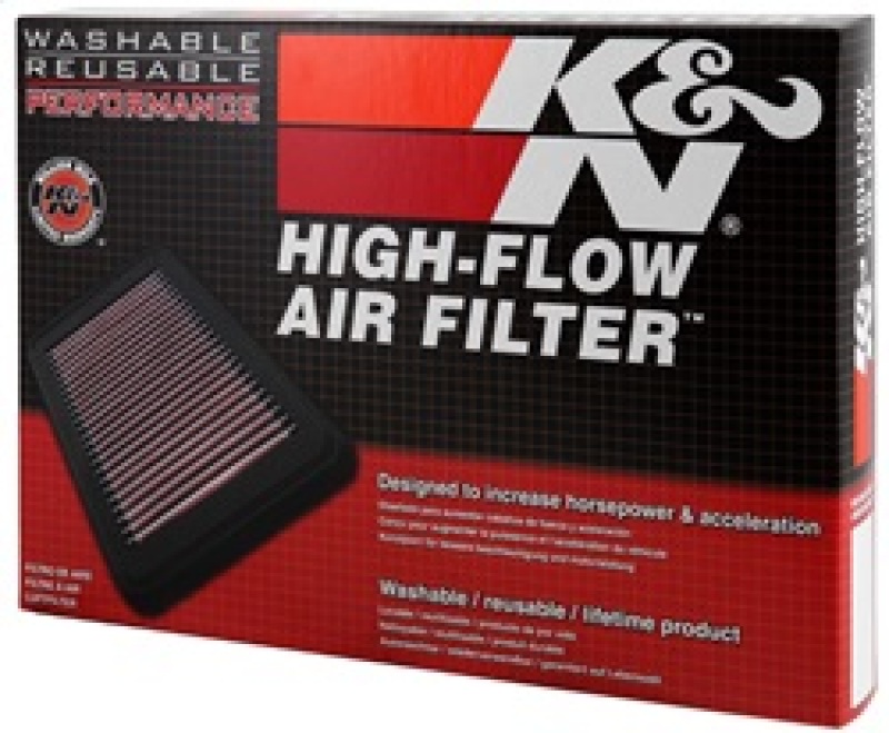K&N Engineering 33-3045 High-Flow Reusable Air Filter for Toyota Hilux Revo 2.8L Diesel - Image 10