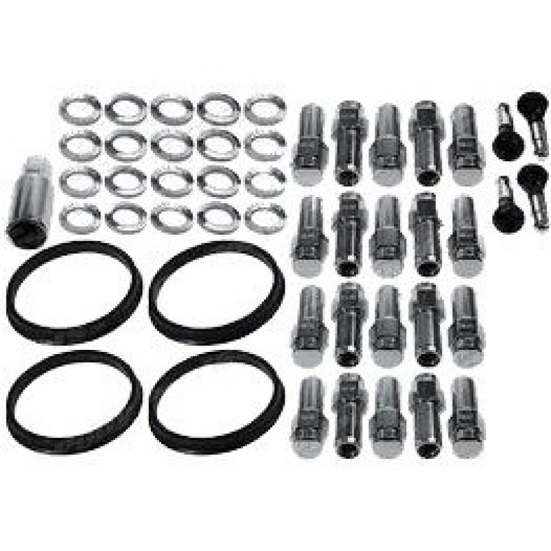 Race Star 1/2 Inch Ford Open End Deluxe Lug Kit - 20 Pieces, Part Number 601-1426D-20