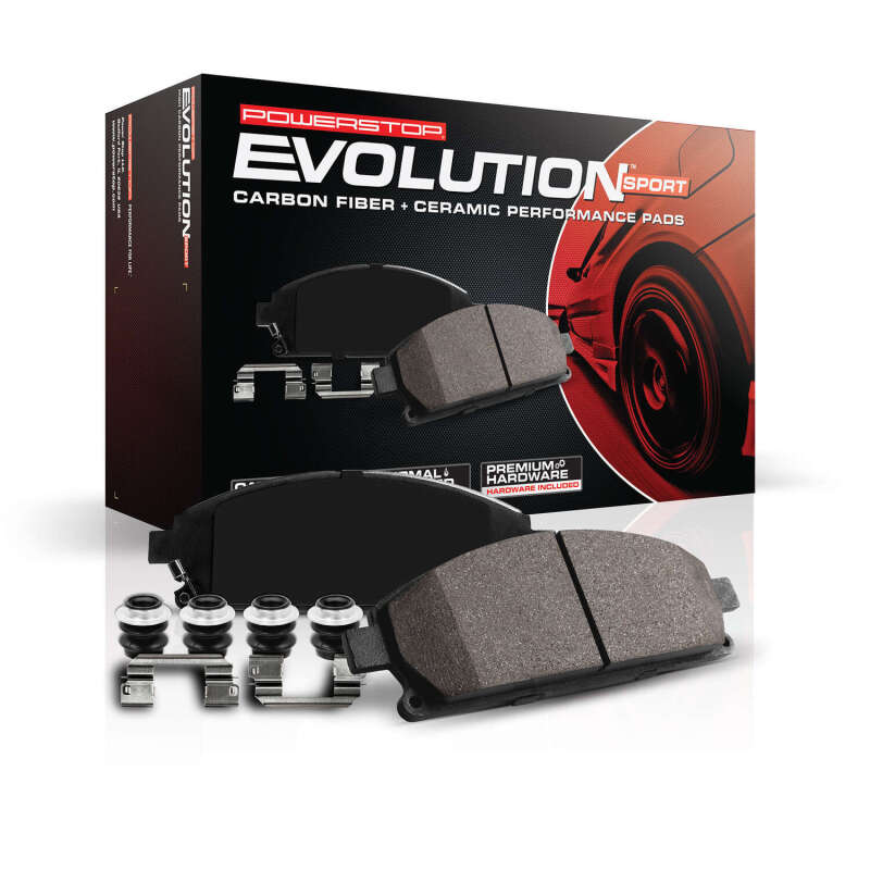 PowerStop Z23 Evolution Sport Ceramic Brake Pads for Volvo S40 & V40 (2000-2004) Rear - Image 9