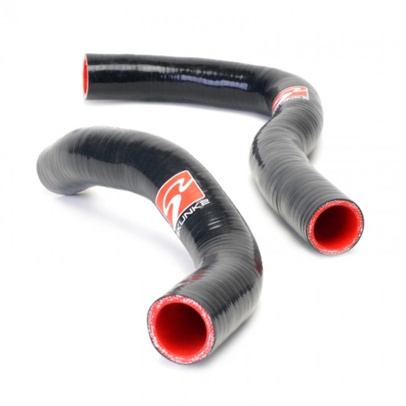 Skunk2 Racing Silicone Radiator Hose Kit for 2002-2006 Acura RSX - Black and Red Finish - Image 2