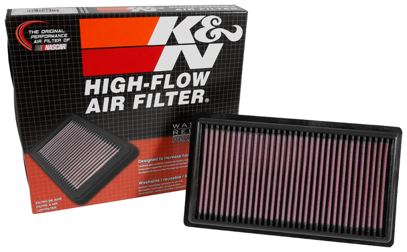 K&N Engineering 33-3080 High-Flow Reusable Air Filter for Toyota Models - Image 7