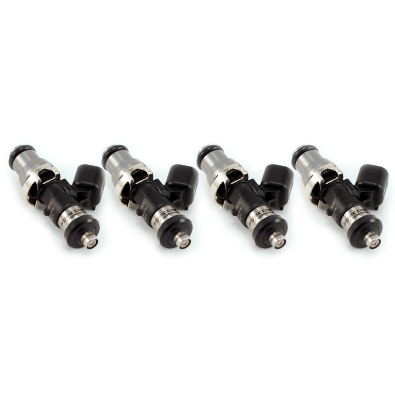 Injector Dynamics ID1050X Top Injectors for 2012-2015 Honda Civic Si – Set of 4, 14mm Grey Adapters