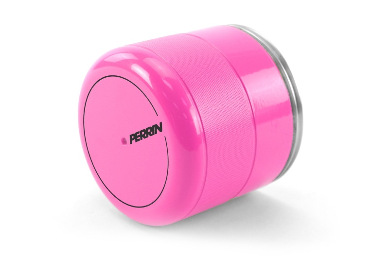 Perrin Performance Hyper Pink Oil Filter Cover for Subaru WRX and BRZ/FR-S/86 (Part No. PSP-ENG-716HP)