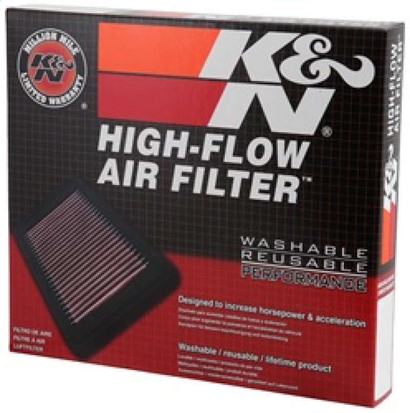K&N Engineering 33-3080 High-Flow Reusable Air Filter for Toyota Models - Image 10
