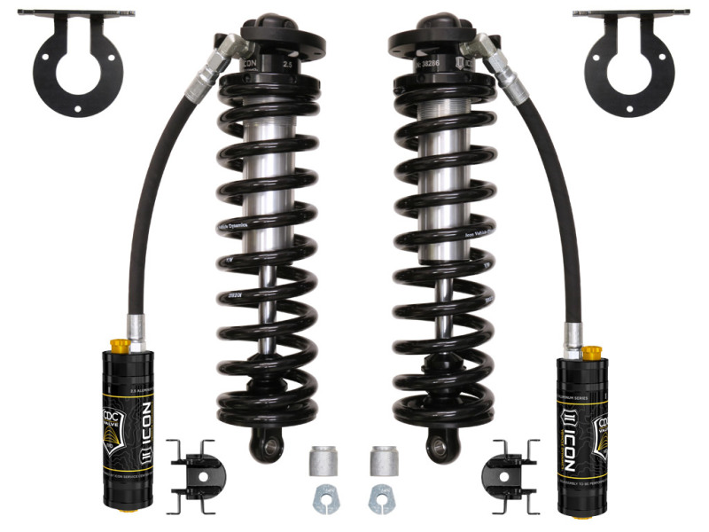 ICON 2.5 Series VS Remote Reservoir CDCV Bolt-In Coilover Conversion Kit for Ford F-250/F-350 Super Duty (2010-2023) - Image 2