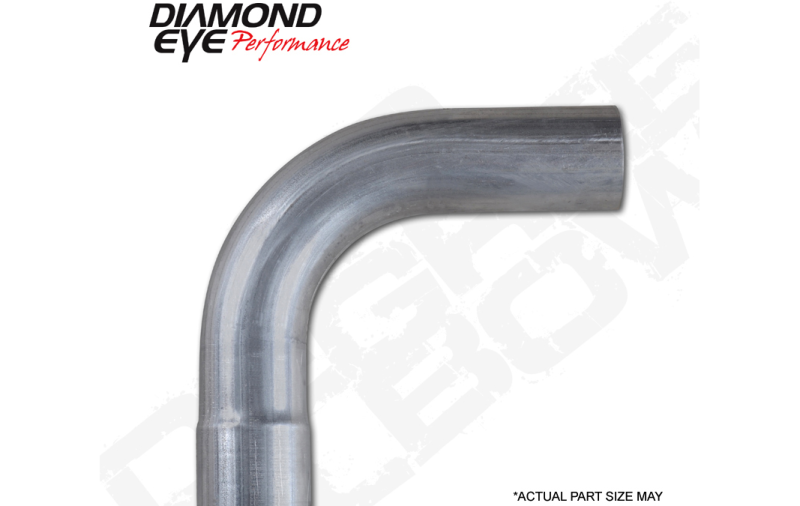Diamond Eye Performance 5-Inch Aluminum Exhaust Elbow with 90-Degree Bend - Part 529025 - Image 2