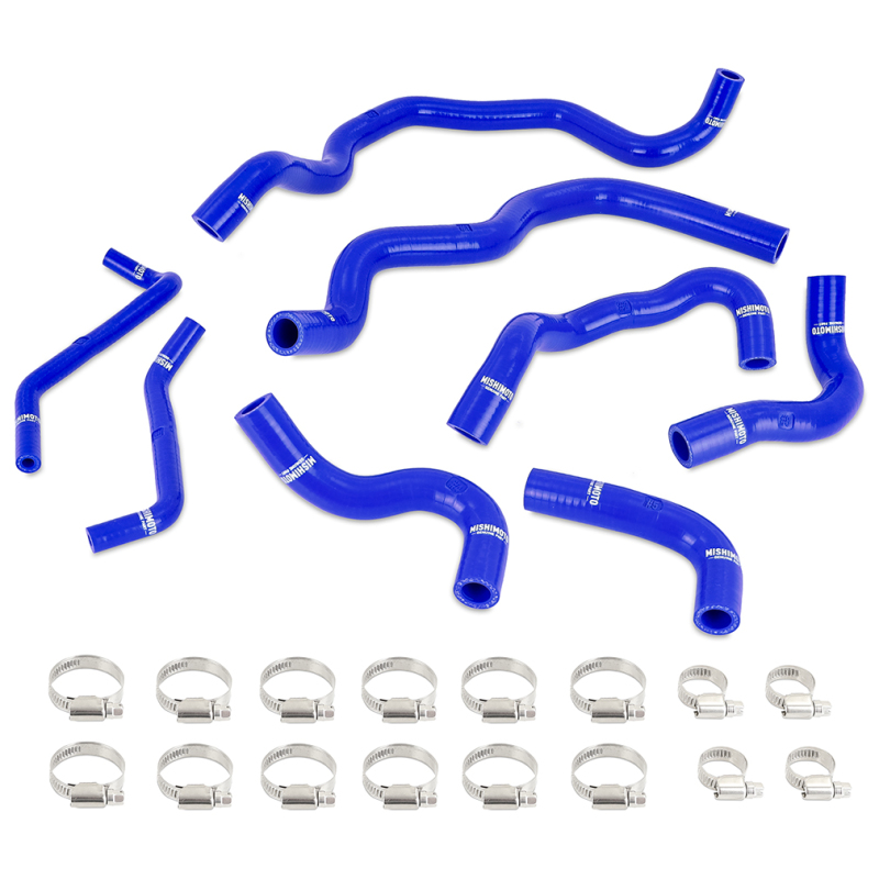 Mishimoto 2016+ Infiniti Q50/Q60 3.0T Intercooler Coolant Hose Kit - Blue
