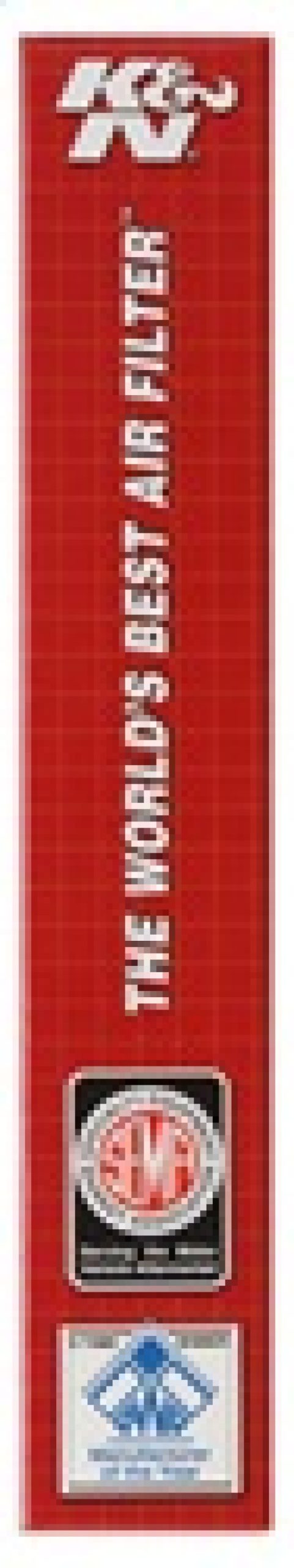 K&N Engineering 33-2025 High-Flow Reusable Air Filter for Honda Civic and CRX (1989-1991) - Image 7