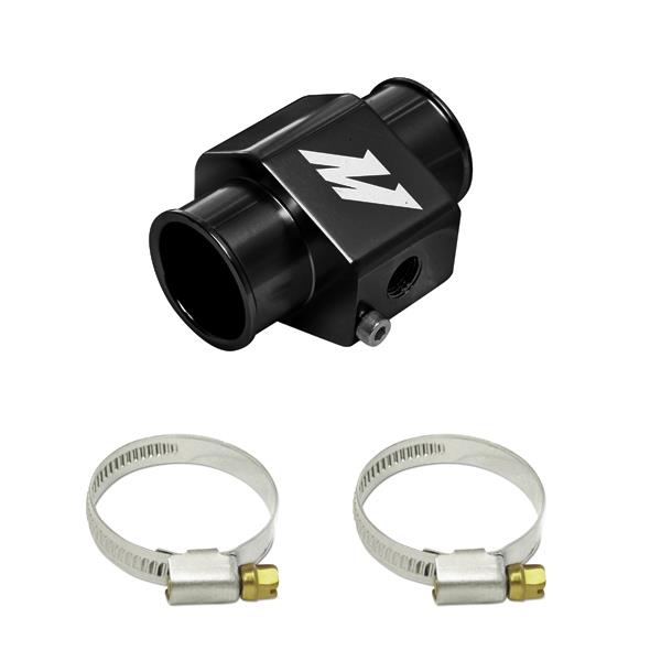 Mishimoto Water Temperature Sensor Adapter 30mm Black - Aluminum Radiator Hose Fitting for Accurate Coolant Monitoring - Image 6