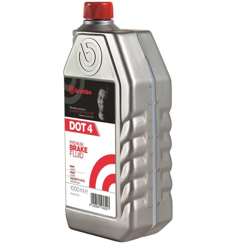 Brembo OE DOT 4 Brake Fluid - 1 Quart (1000 ML) for Automotive Performance