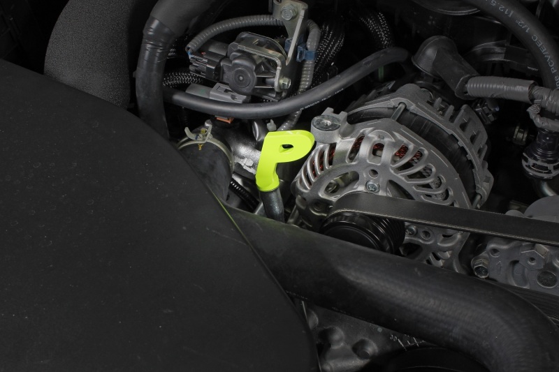 Perrin Performance Neon Yellow Dipstick Handle P Style for Subaru WRX, BRZ, FR-S, 86, and GR86 (Part #PSP-ENG-720NY) - Image 5