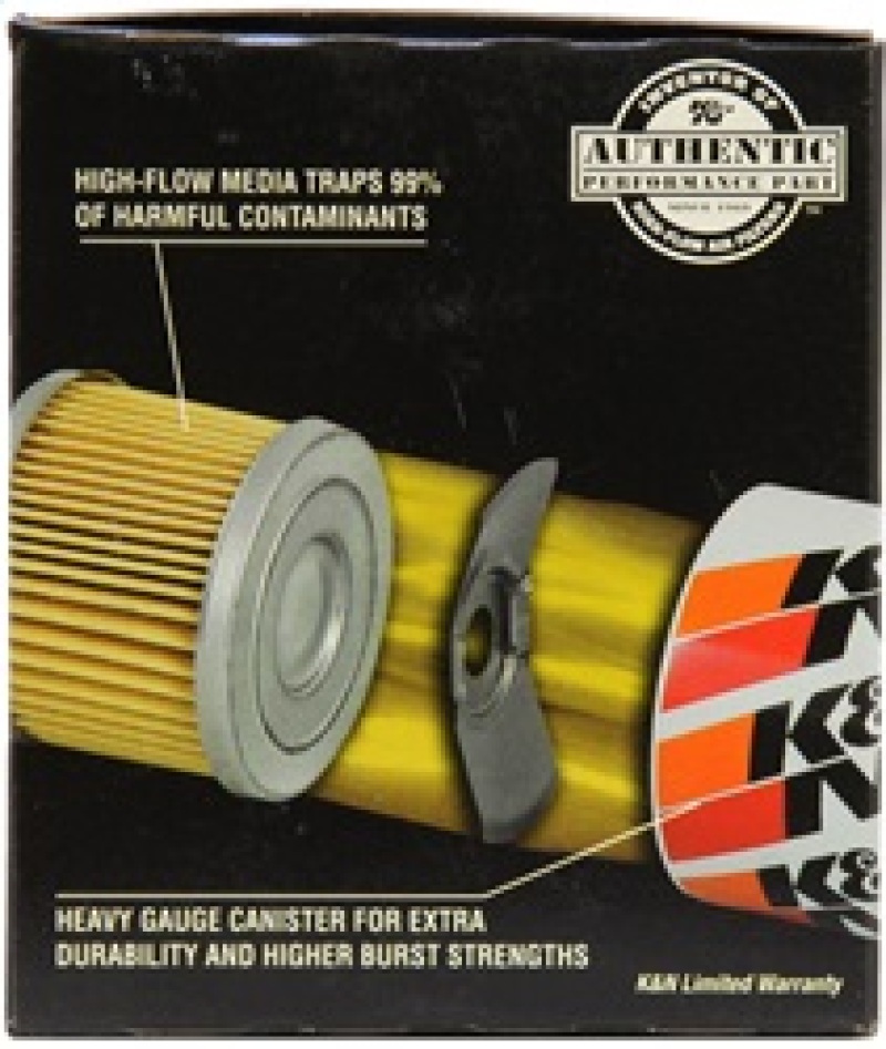 K&N Engineering HP-2004 Premium Oil Filter for 2005 Volkswagen Passat, 1989-1988 Volvo 245, and More - Image 8
