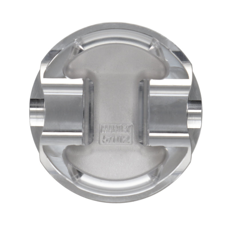 Manley Performance BMW N54B30 84mm Platinum Series Dish Piston Set - High-Performance Forged Pistons with Chrome Moly Wrist Pins - Image 7