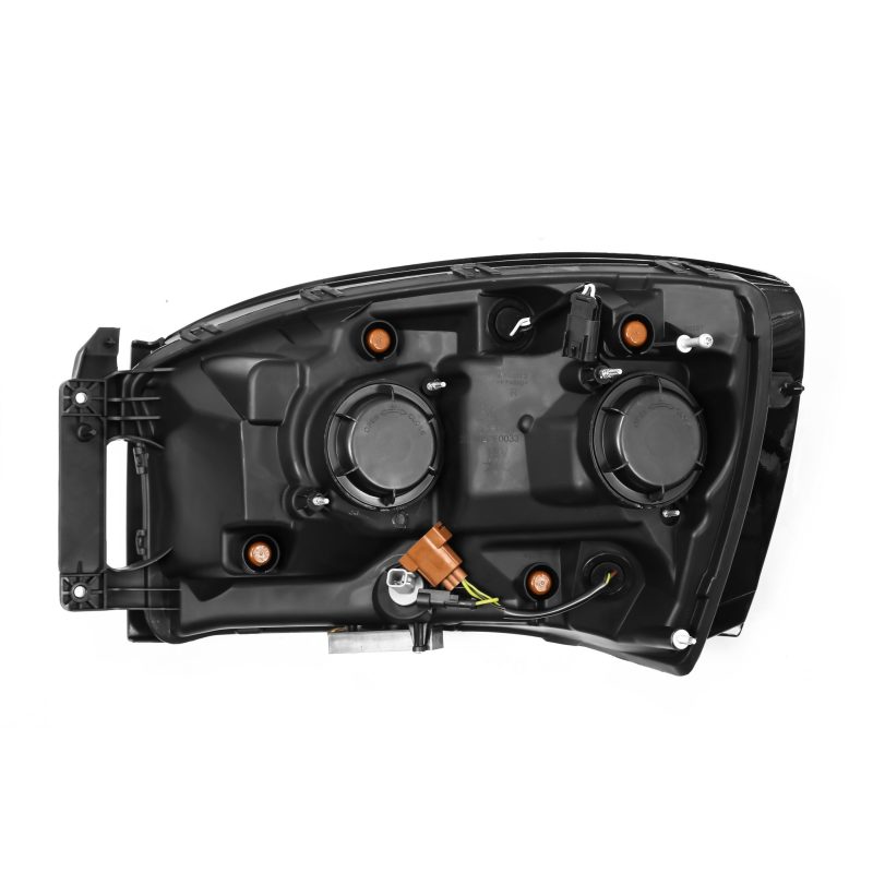 AlphaRex 06-08 Dodge Ram 1500HD NOVA Series LED Projector Headlights with Sequential Signal and Amber DRL - Image 3