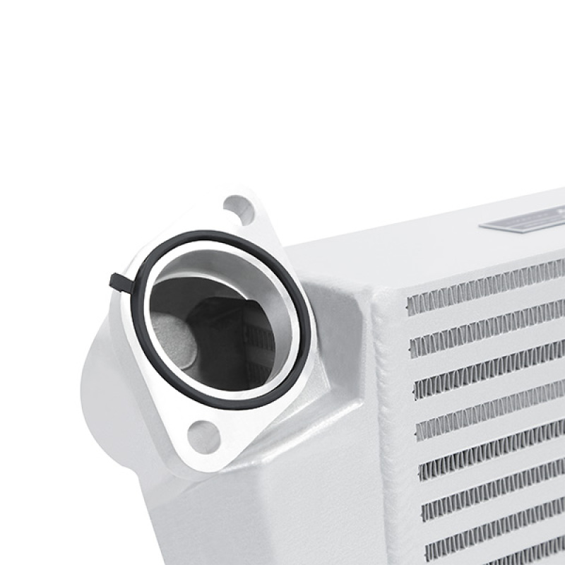 Mishimoto 2008-2014 Subaru WRX Top-Mount Intercooler Kit - Powder Coated Silver & Black Hoses - Image 4