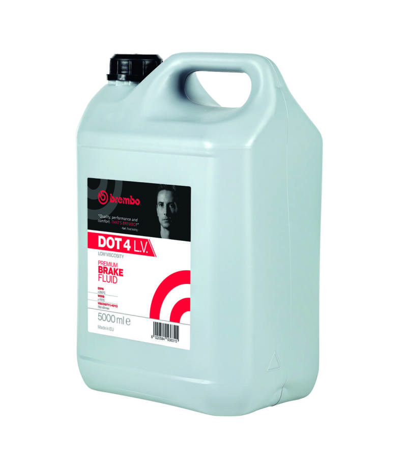 Brembo OE DOT 4 Low Viscosity Brake Fluid - 16.9 fl oz (5000 ml)