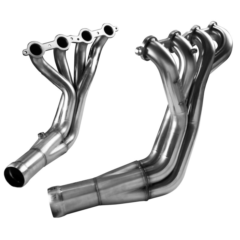 Kooks Headers 2150H430 Chevrolet Corvette 1997-2004 Header and X-Pipe Kit, 1-7/8 inch Long Tube Headers with Green Catted Stainless X-Pipe - Image 2
