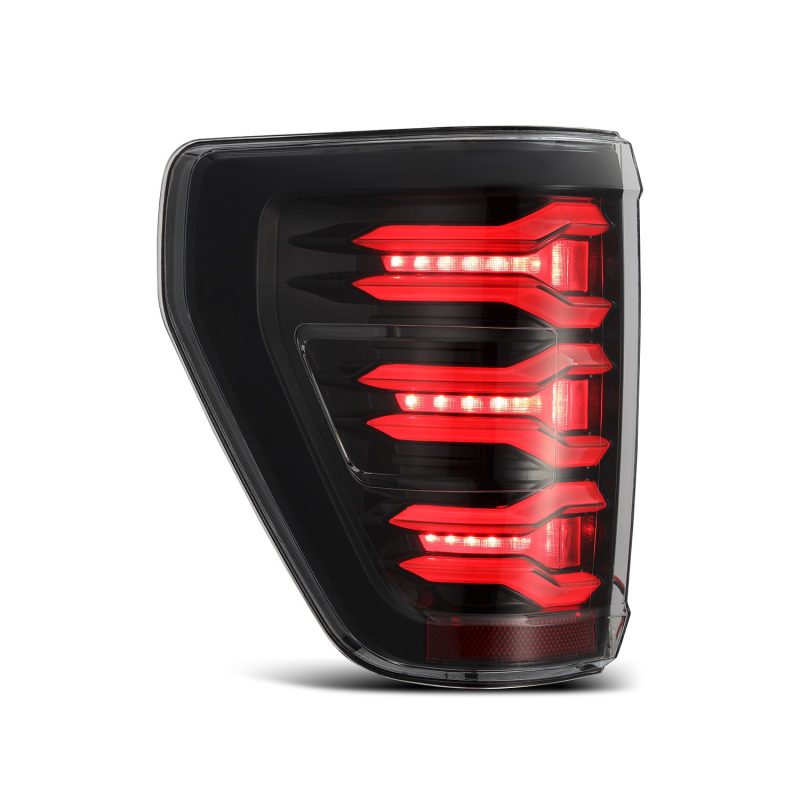AlphaRex LUXX LED Projector Tail Lights for Ford F-150 2021-2022 - Alpha-Black - Image 2