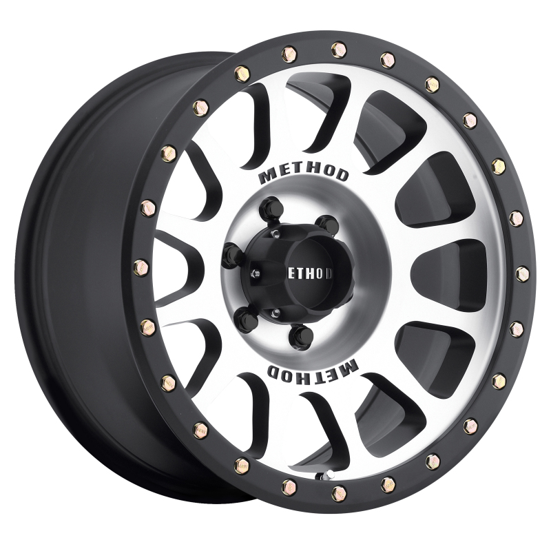 Method Wheels MR305 NV 18x9 -12mm Offset Machined and Black Street Loc Wheel