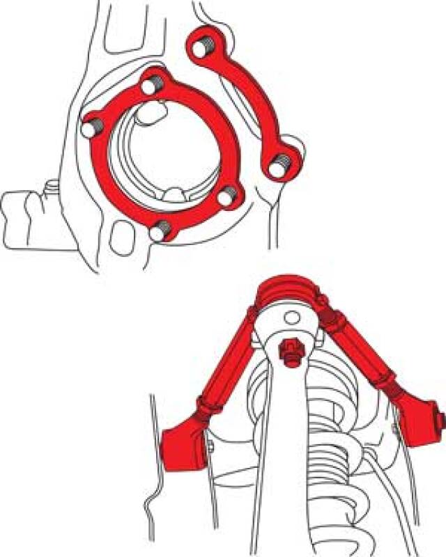 SPC Performance 03-08 Nissan 350Z & 03-07 Infiniti G35 Front Adjustable Control Arms - Image 3