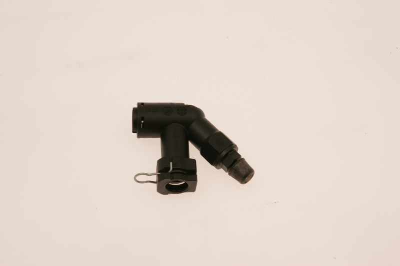 McLeod Racing Fitting Elbow Connector with Bleed Screw for 2005-2023 Ford Mustang Models - Image 2