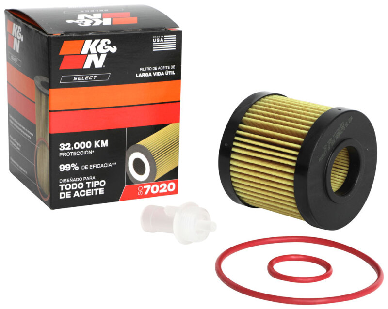 K&N Engineering SO-7020 Select Cartridge Oil Filter for Lexus ES350 3.5L V6 - Image 3