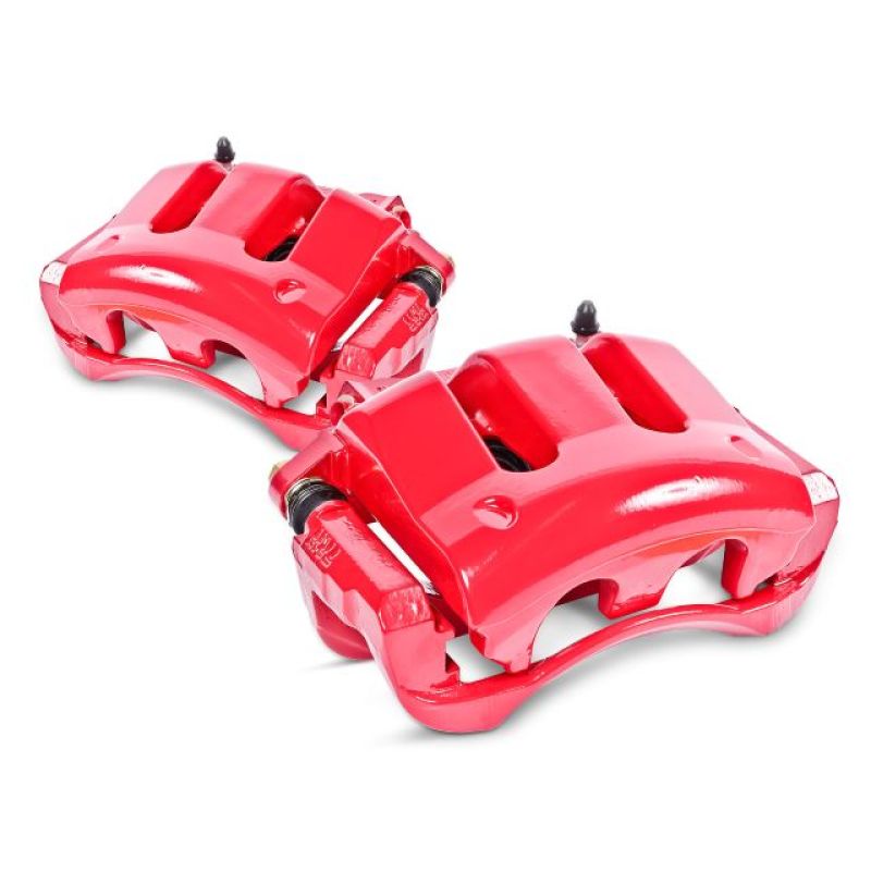 PowerStop Powder Coated Red Brake Calipers for BMW 318i and 325i (Pair) - Part S1618 - Image 3