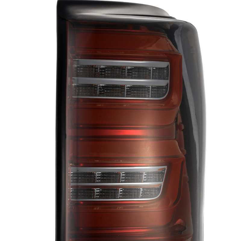 AlphaRex 07-13 Toyota Tundra PRO-Series LED Tail Lights in Red Smoke - Image 2