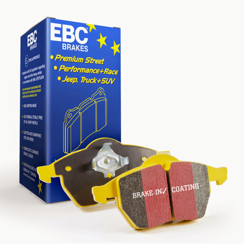 EBC Yellowstuff Rear Brake Pads for Hyundai Elantra GT and Kia Forte – Part Number DP42188R - Image 9