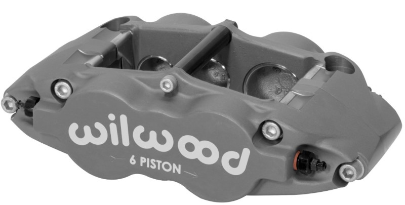 Wilwood Forged Superlite 6R-L/H Brake Caliper Part #120-13236 for Auto Racing and Performance Vehicles