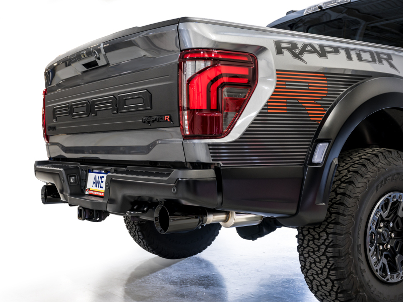 AWE Tuning Gen 3 Raptor R SwitchPath Exhaust with Diamond Black Tips - 5.2L V8 Performance Upgrade - Image 8