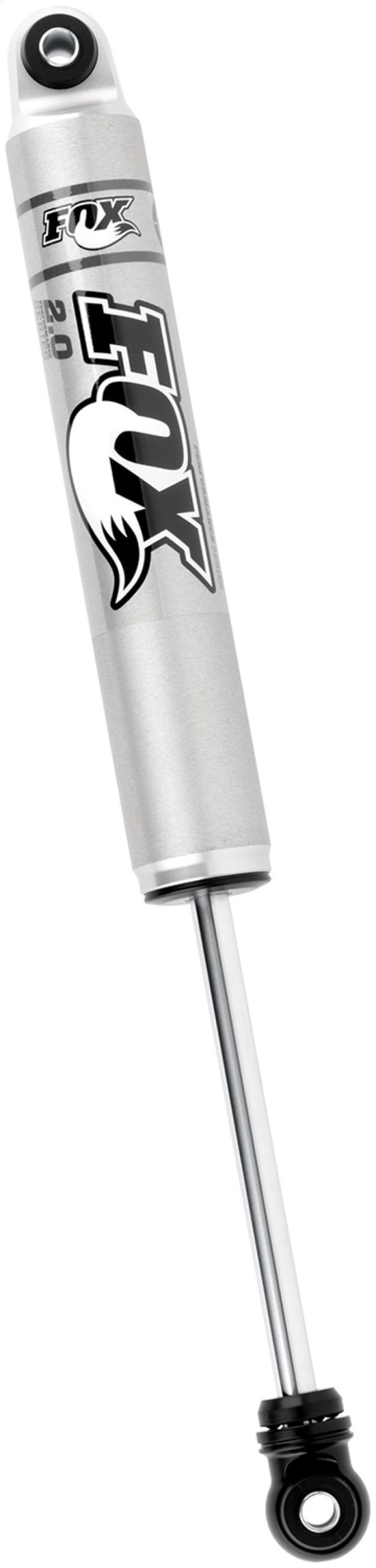 Fox 2.0 Performance Series 8-Inch Smooth Body Internal Floating Piston Shock with Eyelet Ends - Black Aluminum - Image 4