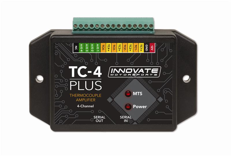 Innovate Motorsports TC-4 Plus 4-Channel Thermocouple Amplifier for Modular Tuning Systems - Image 6