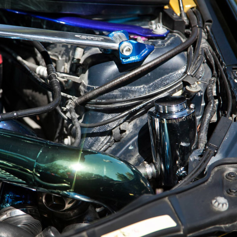Mishimoto Aluminum Power Steering Reservoir Tank Part MMRT-PSA for Enhanced Underhood Aesthetics - Image 4