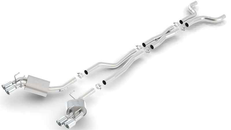 Borla ATAK Cat-Back Exhaust System for 2012-2015 Chevrolet Camaro ZL1/SS/1LE 6.2L V8