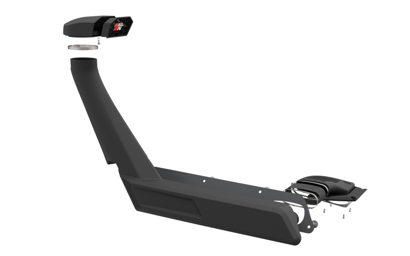 K&N Engineering 63-8002 Elevated Intake Kit for Ford Bronco 2.3L/2.7L – Off-Road Snorkel System - Image 7