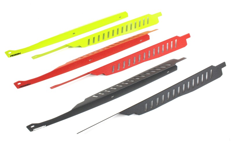 Perrin Performance Red Fender Shroud Set for Subaru WRX/STI 2008-2014 & Impreza 2008-2011 - Image 4