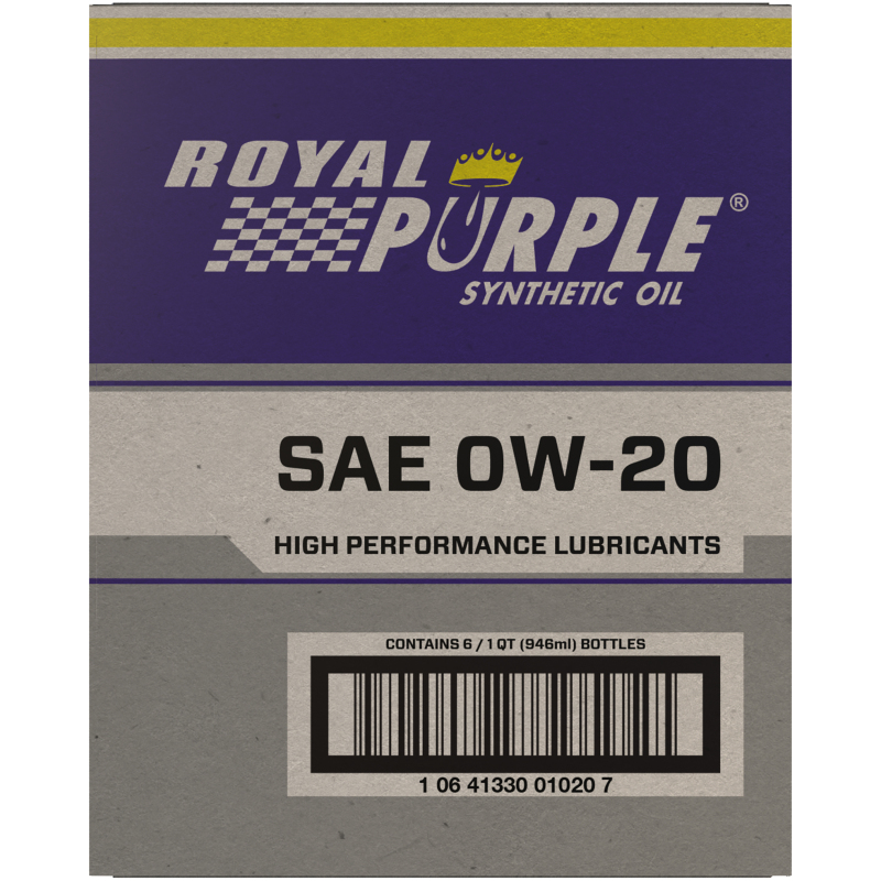Royal Purple Premium Synthetic High Performance 0W-20 Motor Oil – 1 Quart - Image 4