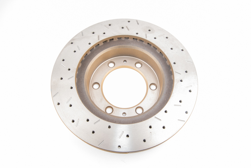 DBA 42716XS 4000 Series Front Drilled & Slotted Rotor for Toyota Tacoma & Lexus GX470 - Image 2