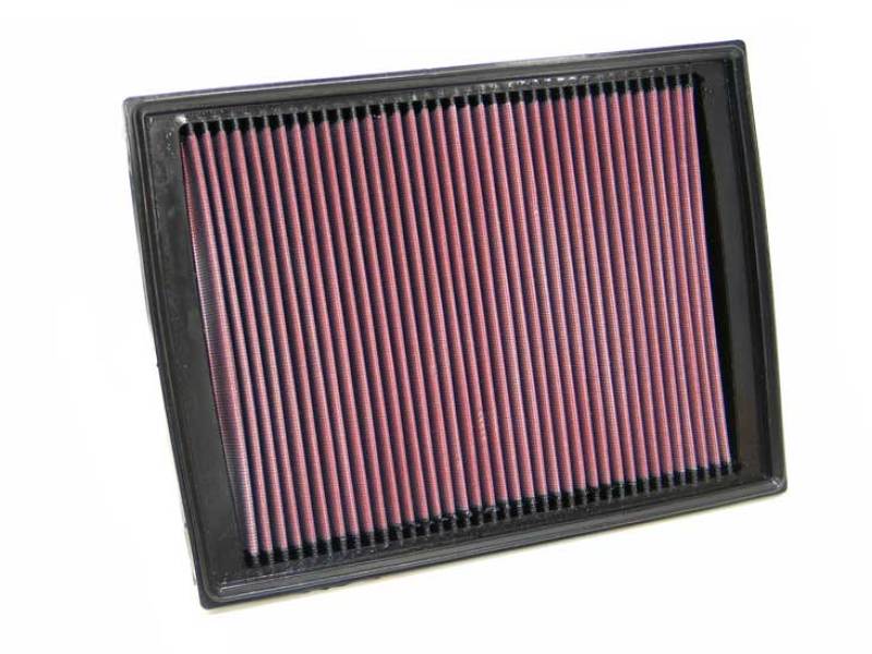 K&N Engineering Part 33-2333 High-Flow Reusable Air Filter for Land Rover LR3 4.4L V8 - Image 2