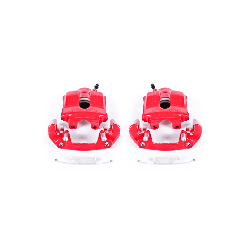 PowerStop Powder Coated Red Brake Calipers for BMW 318i and 325i (Pair) - Part S1618 - Image 2