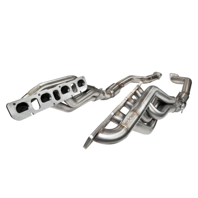 Kooks Headers Long Tube Header with Green Catted Connection Pipes for Jeep Grand Cherokee & Durango 6.4L & 6.2L