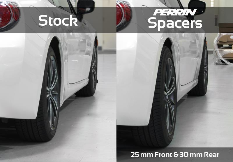 Perrin Performance 25mm Wheel Spacers for Subaru WRX, STI, BRZ, and Toyota GR86 – 5x100 Bolt Pattern, 56mm Hub Bore (Pair) - Image 9