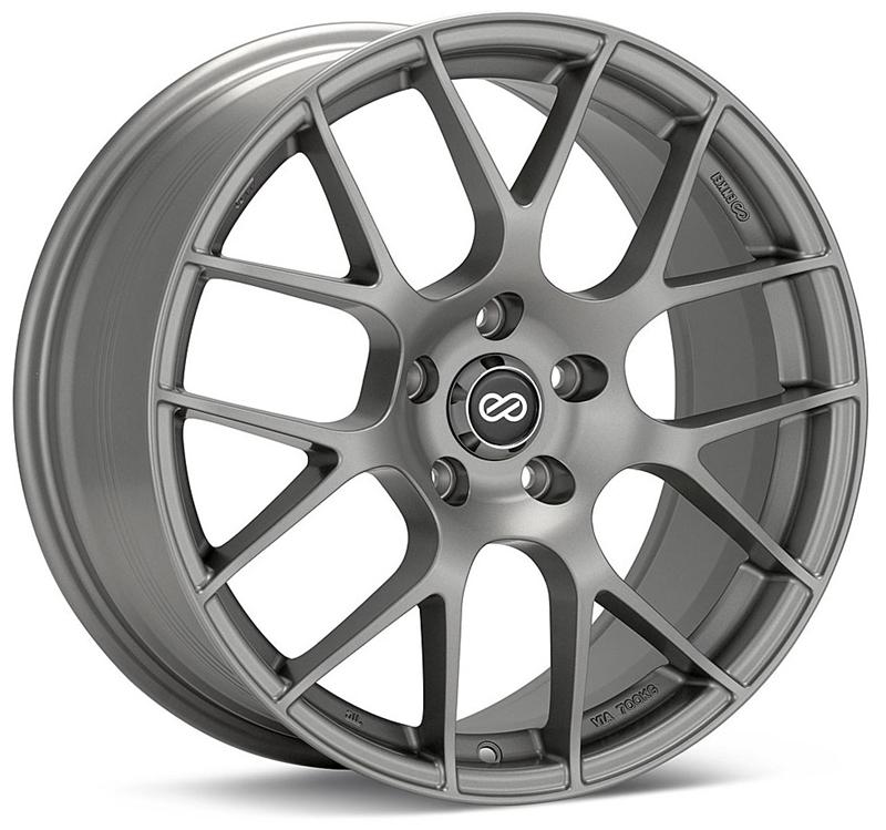 Enkei Raijin 19x9.5 Inch Black Alloy Wheel with 35mm Offset and 5x120 Bolt Pattern - Image 3