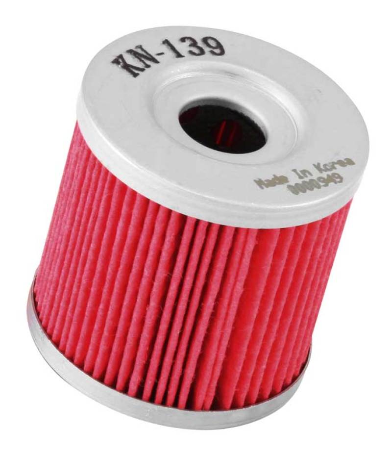 K&N Engineering Part KN-139 Powersports Cartridge Oil Filter for Suzuki, Kawasaki, Arctic Models
