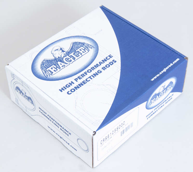 Eagle Forged Steel H-Beam Connecting Rods for Chrysler Hemi Stroker 6.125" - Part CRS6125SO3D - Image 2