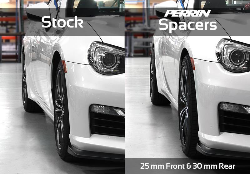 Perrin Performance 30mm Wheel Spacers for Subaru WRX, STI, BRZ, and Toyota GR86 (Part #PSP-WHL-031BK) - Image 8