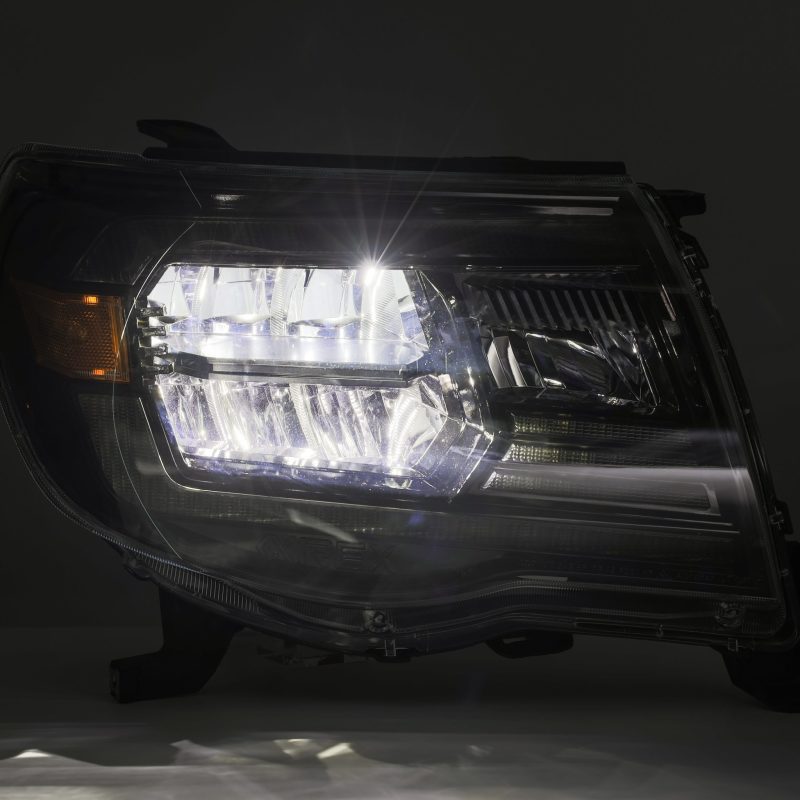 AlphaRex LUXX Crystal Headlights for 2005-2011 Toyota Tacoma – Plank Style with Activation Light and DRL - Image 6